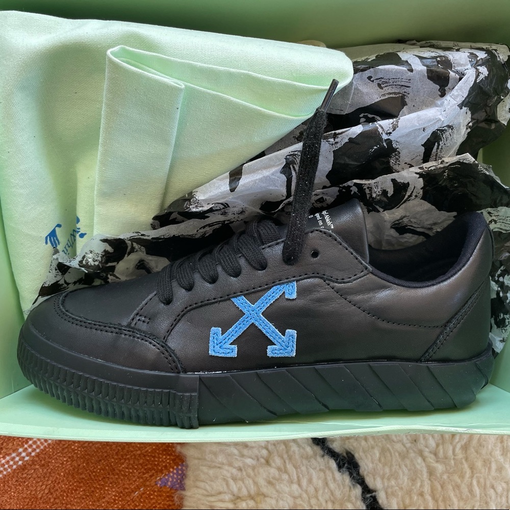 OFF-WHITE Full-Grain Vulcanized Sneakers (brand new)